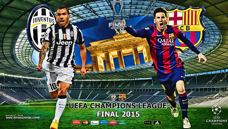 UEFA CHAMPIONS LEAGUE FINAL 2015, fc barcelona , lionel messi, juventus, CHAMPIONS LEAGUE FINAL , juventus , lionel messi , tevez , CHAMPIONS LEAGUE , CHAMPIONS LEAGUE, Berlin , fc barcelona, HD wallpaper