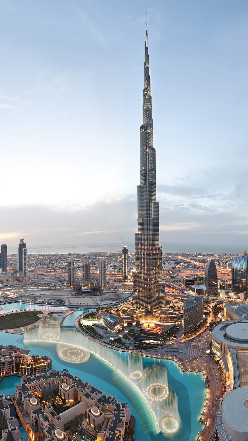 Burj Khalifa, android, iphone, skyscraper, sumit sheemar, HD phone wallpaper  | Peakpx