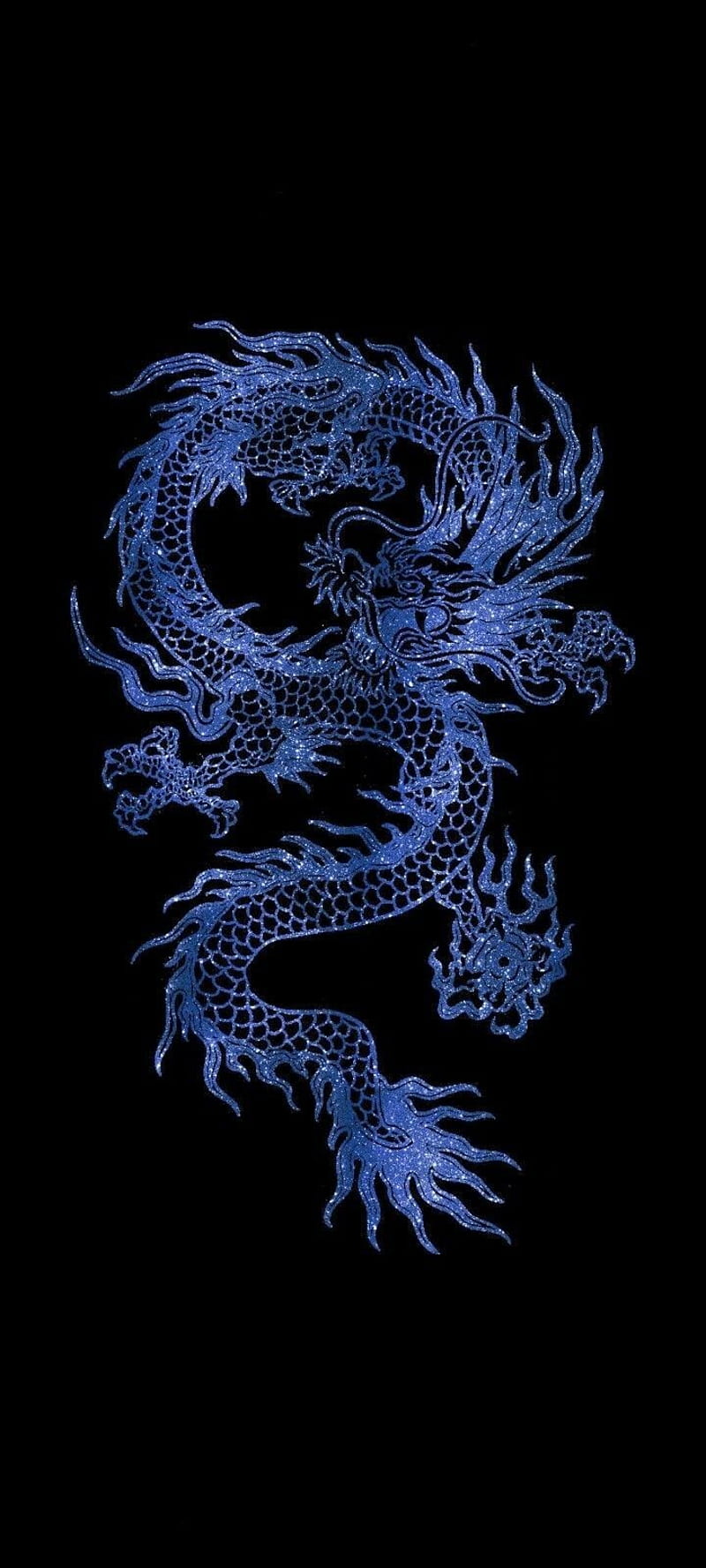Dragon, black, dragao, HD phone wallpaper