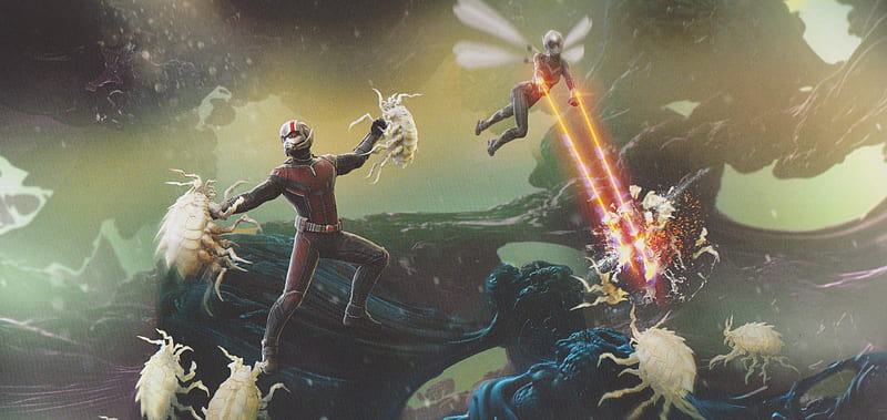 Ant Man And The Wasp Movie Concept Artwork, ant-man-and-the-wasp, wasp, 2018-movies, movies, art, concept-art, HD wallpaper