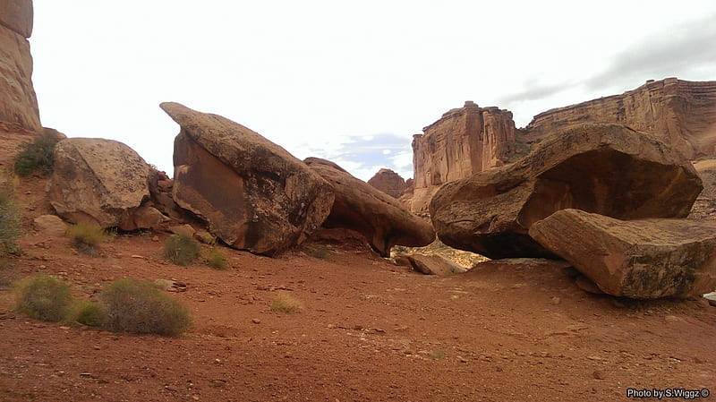 Moab Utah, Moab, Boulders, Nature, Utah, HD wallpaper