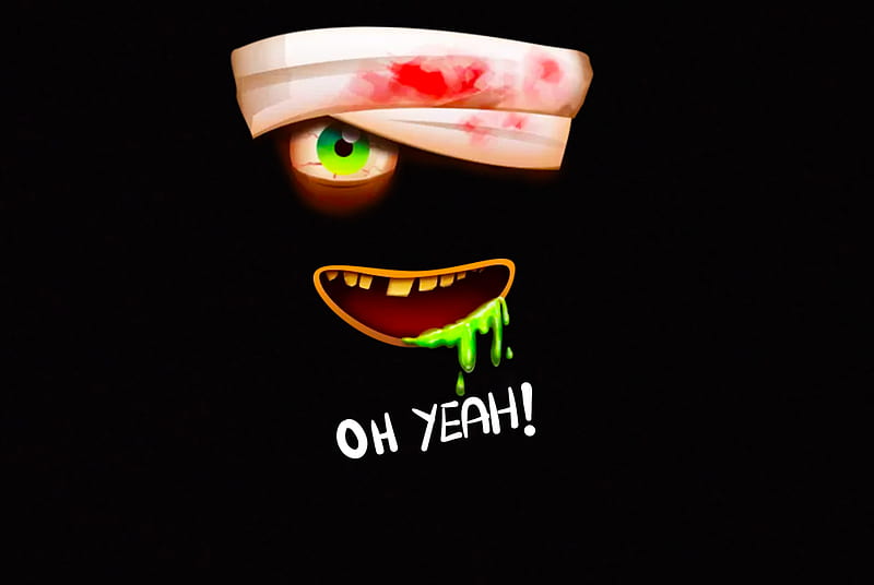 Emoji horror, cool, cool dp, dp, fb, oh yeah, whatsapp dp, HD wallpaper |  Peakpx