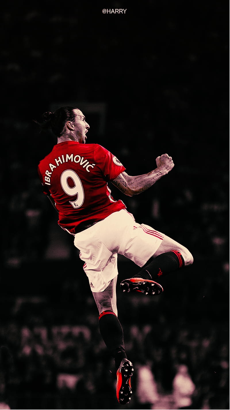 Related Wallpapers - 5+/5 Manchester United 9 Zlatan Ibrahimovic Original -  746x1070 PNG Download - PNGkit