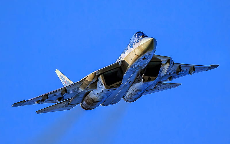 20 Sukhoi Su57 HD Wallpapers and Backgrounds