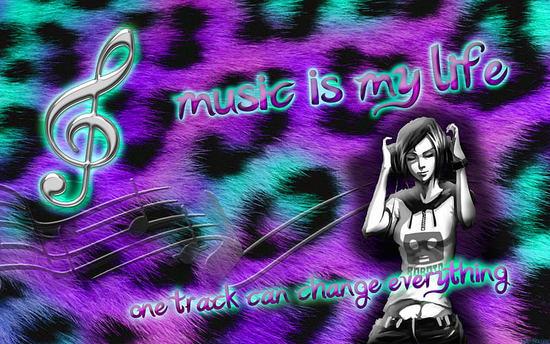 music is my life wallpaper hd