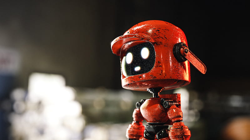 Red Robot Love Death + Robots, HD wallpaper