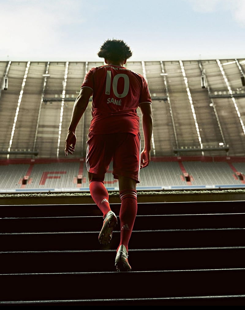 Leroy Sane, bayern, football, HD phone wallpaper Leroy Sane, bayern, football, HD phone wallpaper