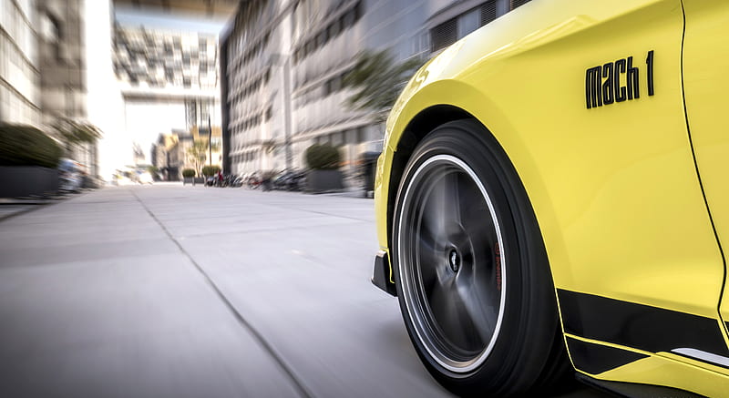 2021 Ford Mustang Mach 1 (EU-Spec) (Color: Grabber Yellow) - Wheel , car, HD wallpaper