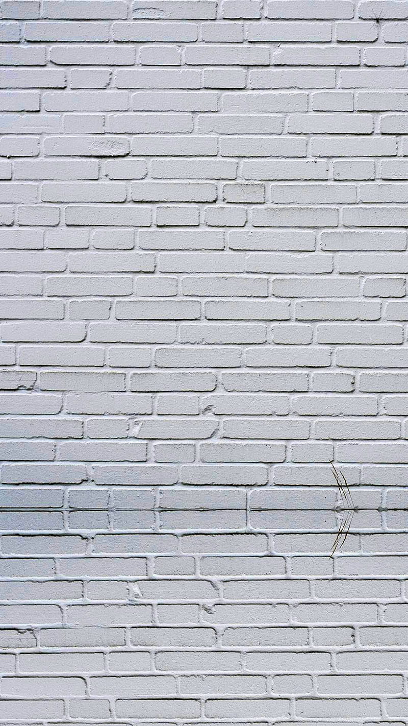 White Wall, brick, HD phone wallpaper