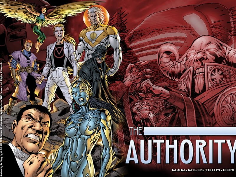 The Authority, Comics, Wildstorm, Superheroes, HD wallpaper