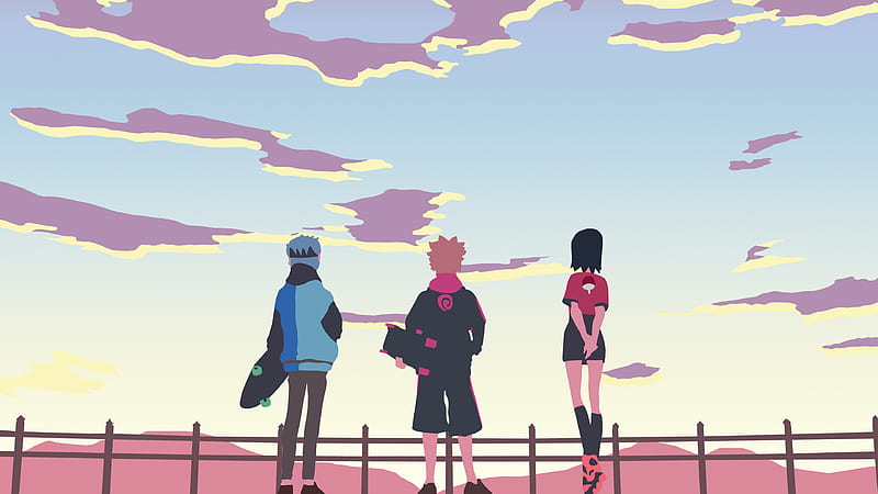 Naruto, Boruto, Boruto Uzumaki , Mitsuki (Naruto) , Sarada Uchiha, HD wallpaper