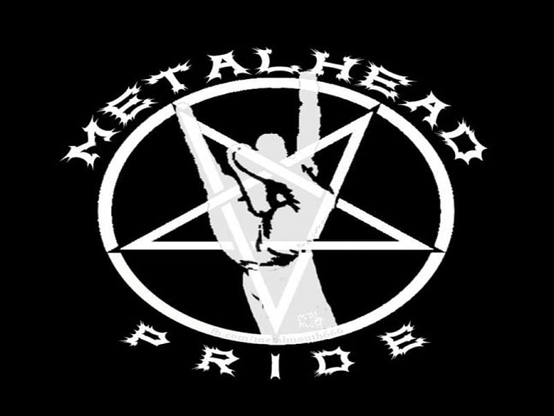 Metalhead Pride, Metal, metal head, Metalhead, HD wallpaper