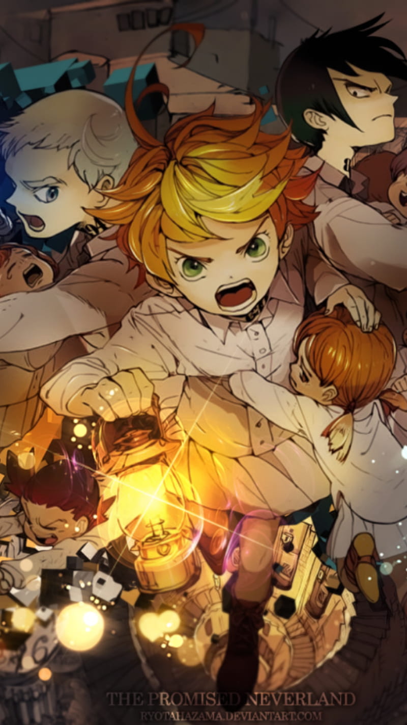 Yakusoku neverland, anime, neverland, serie, yakusoku no neverland, HD ...