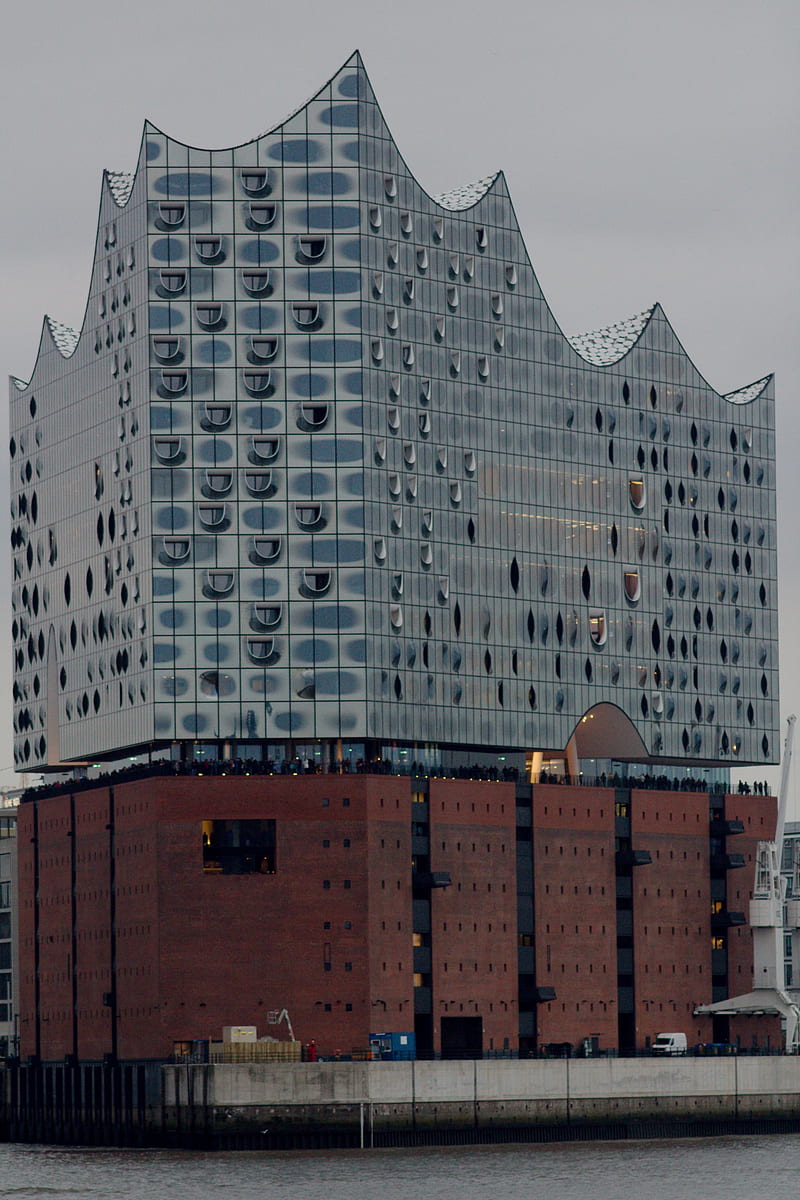 Hamburg, architecture, Germany, building, HD phone wallpaper