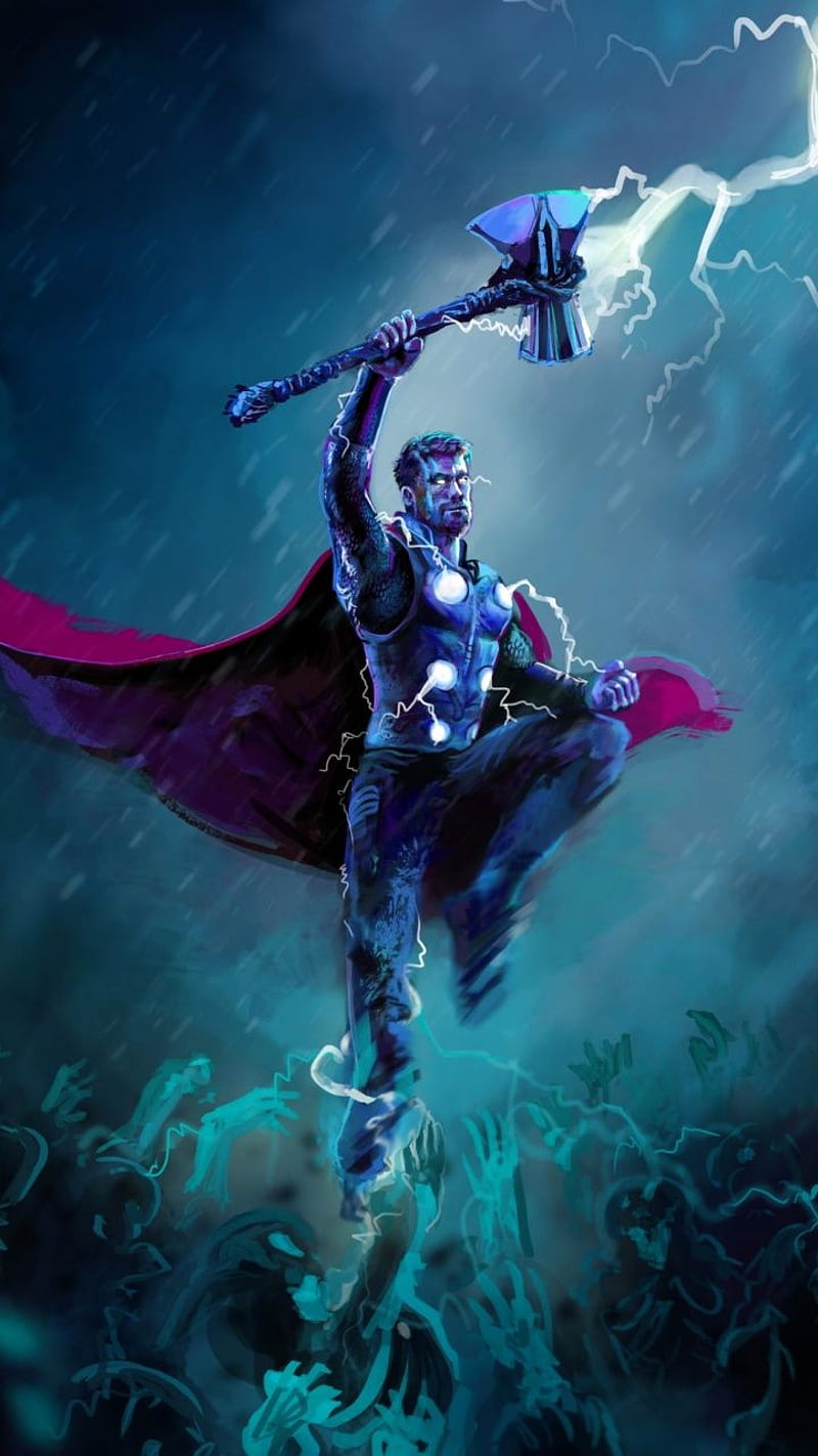 Thor, marvel, hero, infinity war, avengers, thunder, son of odin, HD phone  wallpaper | Peakpx