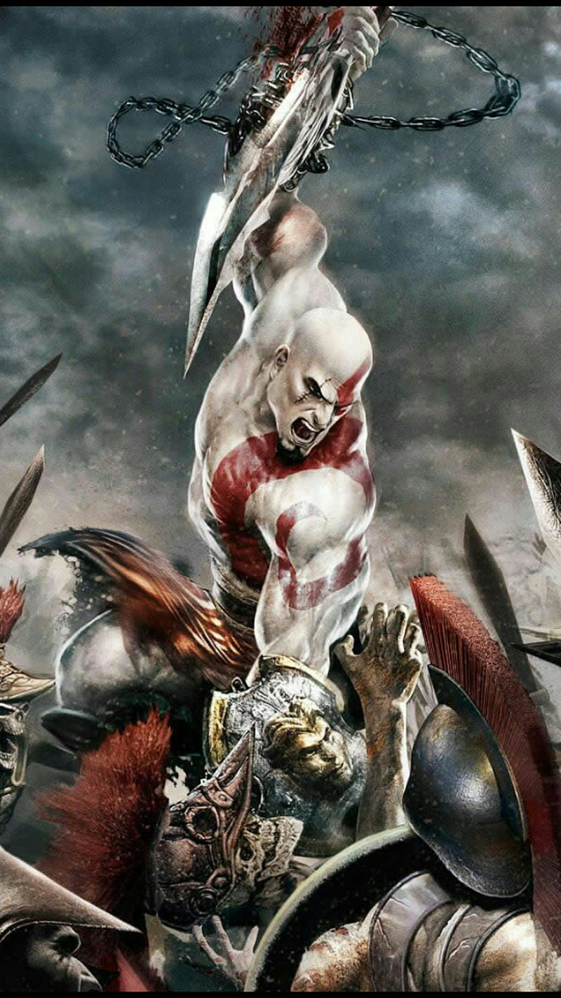 kratos, god, guerra, HD phone wallpaper