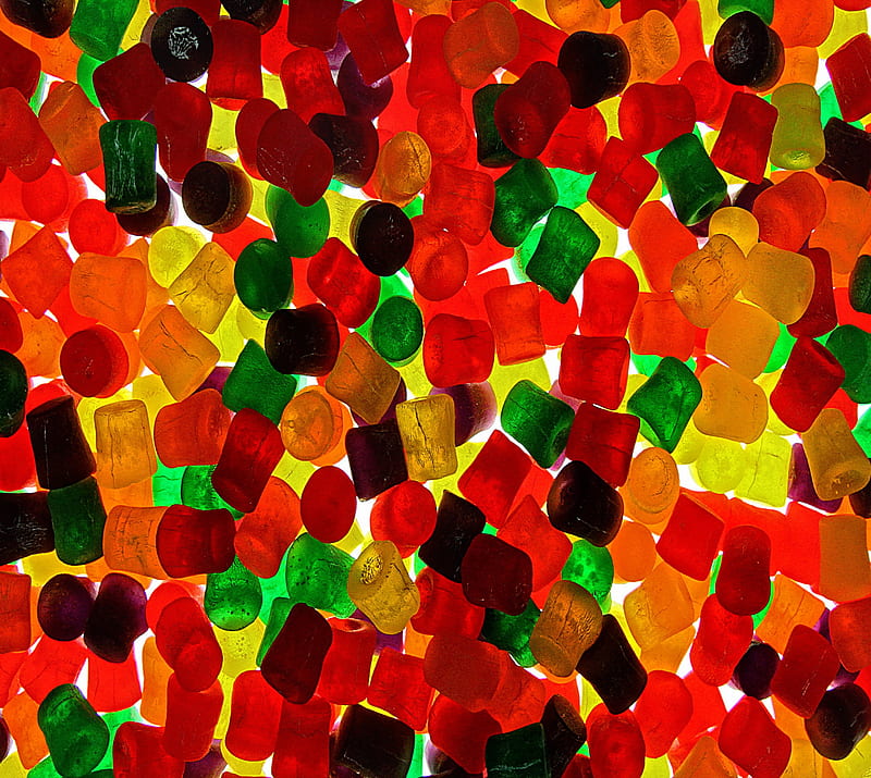 gummy bears, love, HD wallpaper