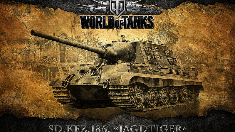 World Of Tanks SD KFZ 186 JAGDTIGER World Of Tanks Games, HD wallpaper