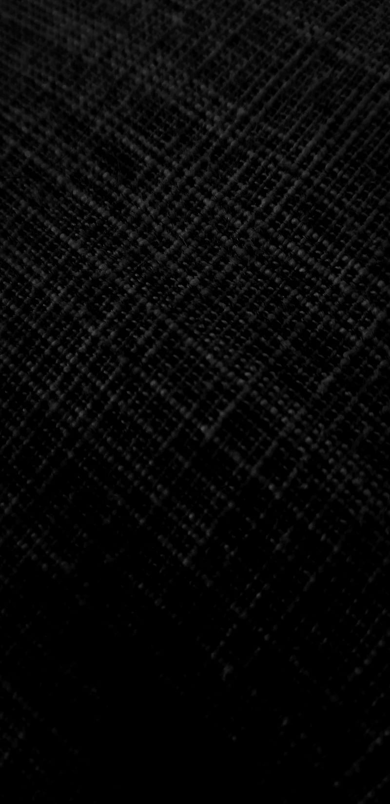 Dark Linen, black, black and white, carbon, fabric, fiber, gris, pattern, plain, simple, HD phone wallpaper
