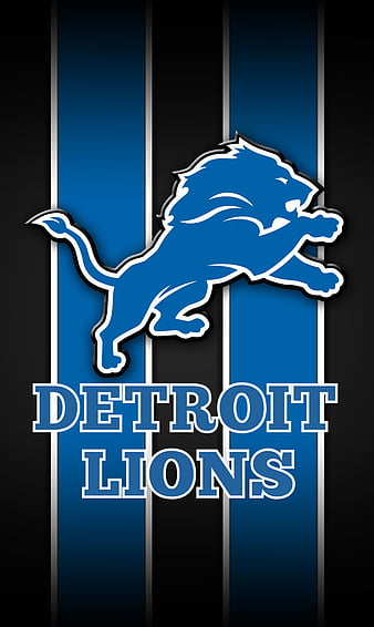 Download Detroit Lions Logo Smoke Effects Wallpaper