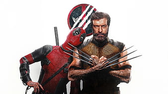 Deadpool x Wolverine New Deadpool 3 2023 Movie Scene Poster Canvas - Binteez