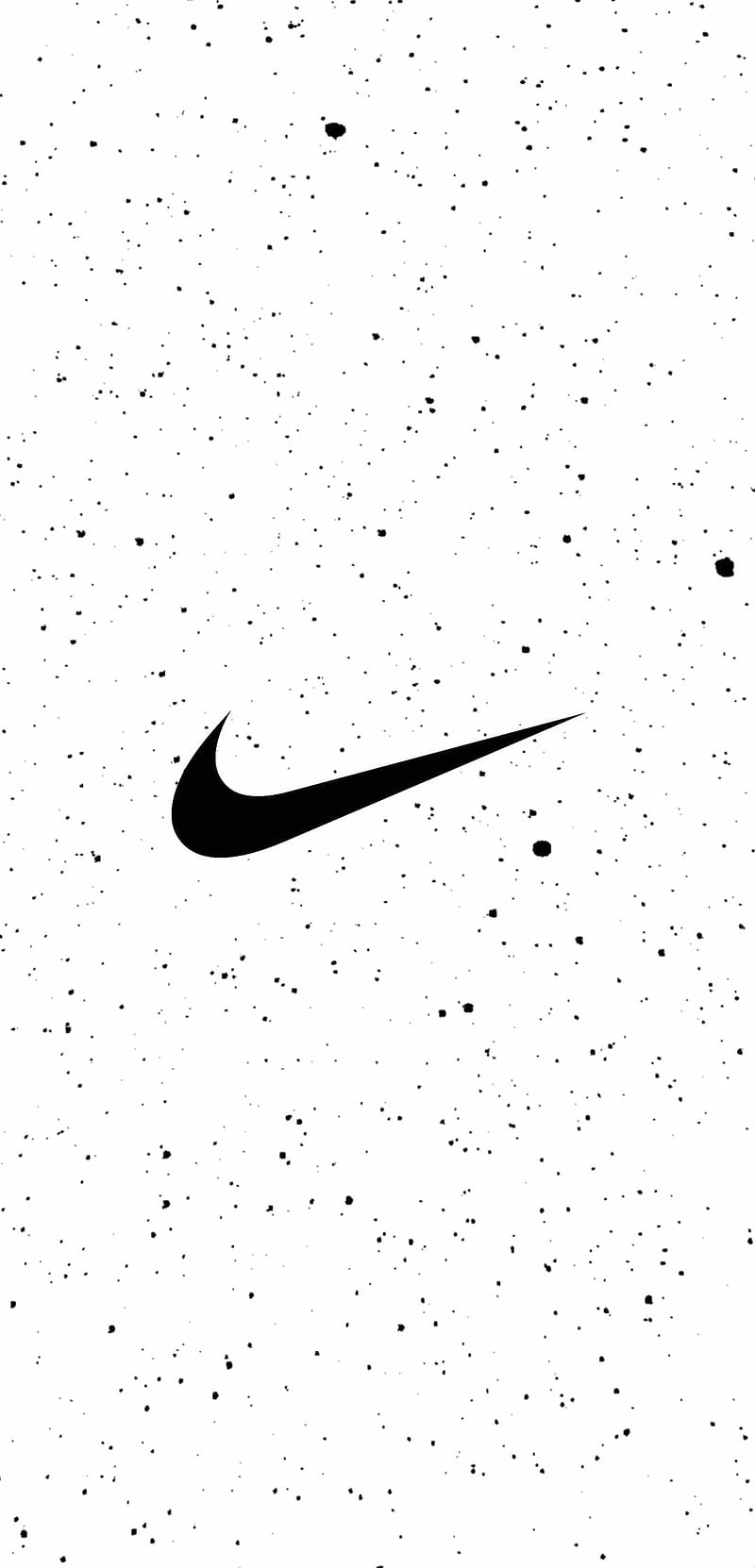 Negative Nike logo, white, HD phone | Peakpx