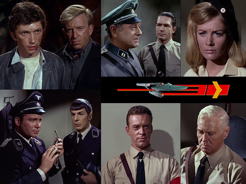 Patterns of Force, Kirk, Melacon, Spock, John Gill, HD wallpaper