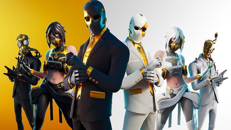 Fortnite Shadow And Ghost Team, HD wallpaper