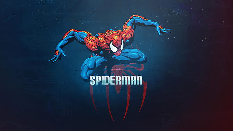The Spiderman , spiderman, superheroes, artist, artwork, digital-art, HD wallpaper
