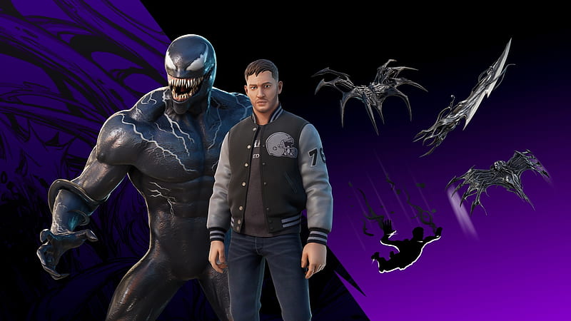 Eddie Brock Venom x Fortnite, HD wallpaper