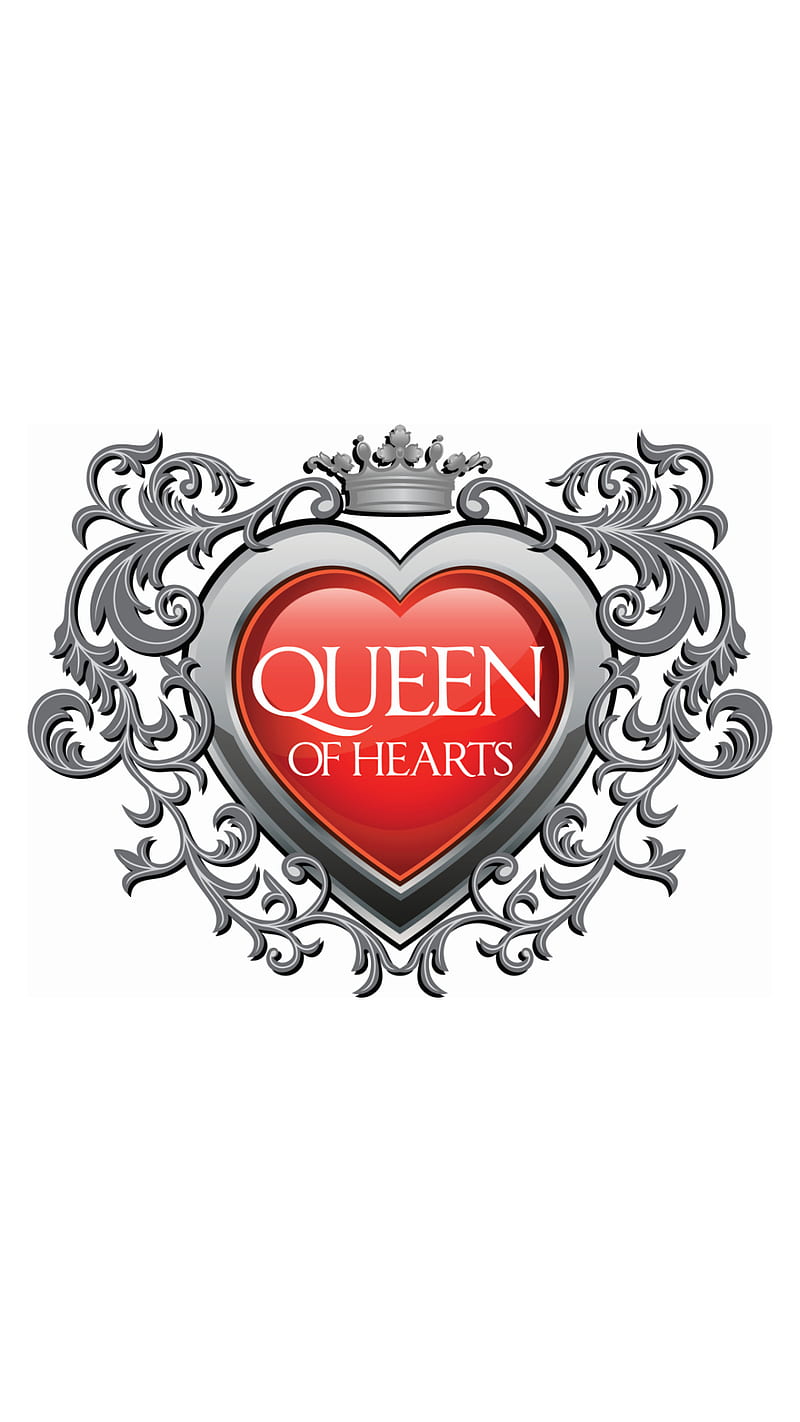 Queen of Hearts Playing Card HD phone wallpaper  Pxfuel