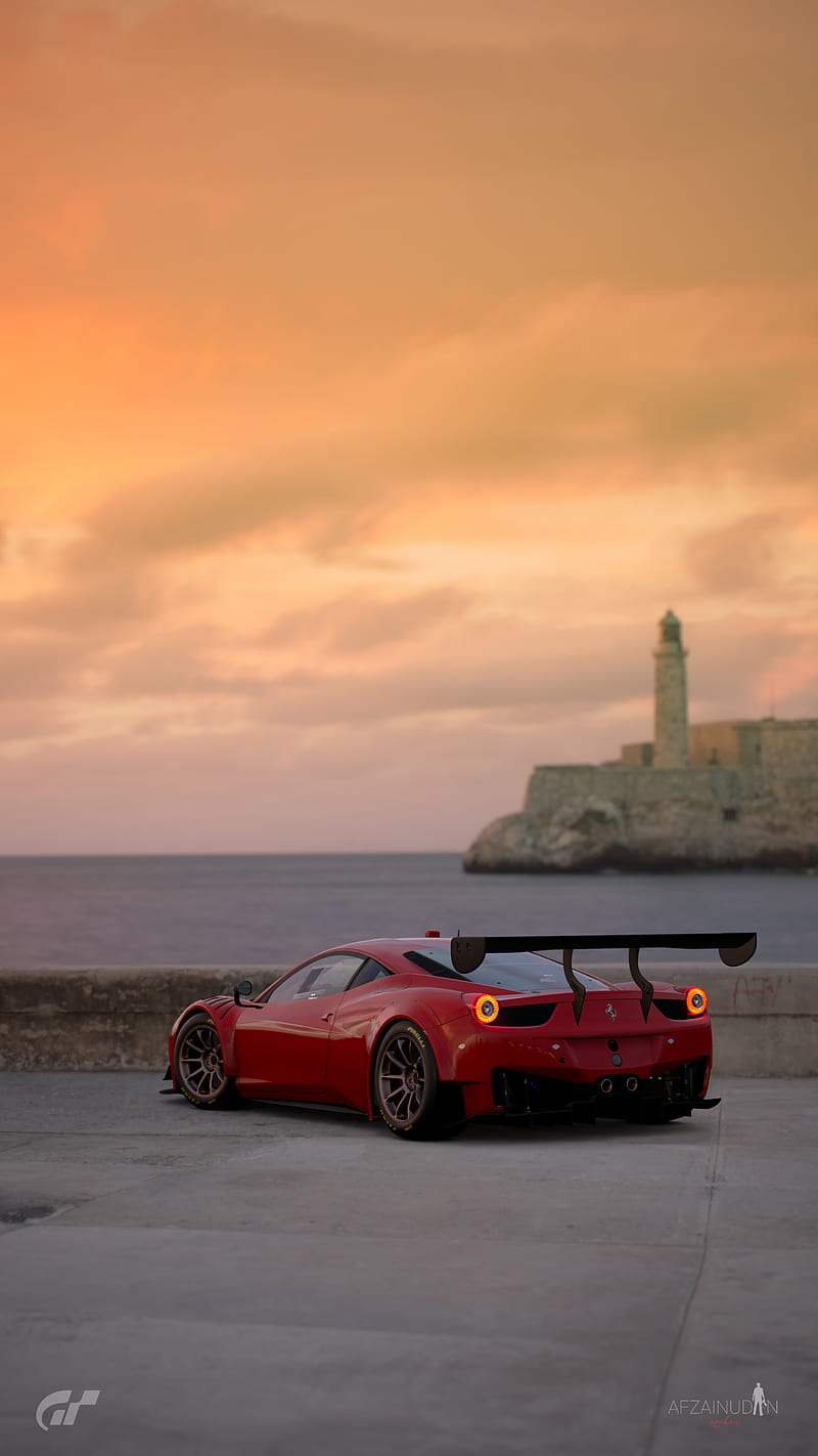 ferrari , games, gran turismo, gtsport, hobby, playstation, ps4, HD phone wallpaper