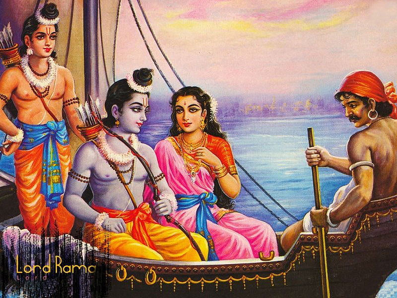 Lord Rama Sita Laxman Color Painting, HD wallpaper | Peakpx