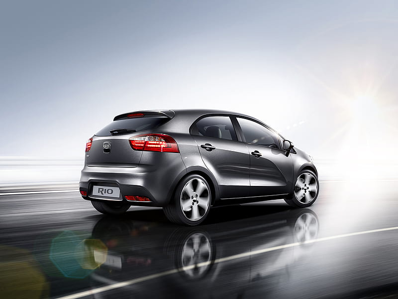 2012 Kia Rio, Hatch, Inline 4, car, HD wallpaper | Peakpx