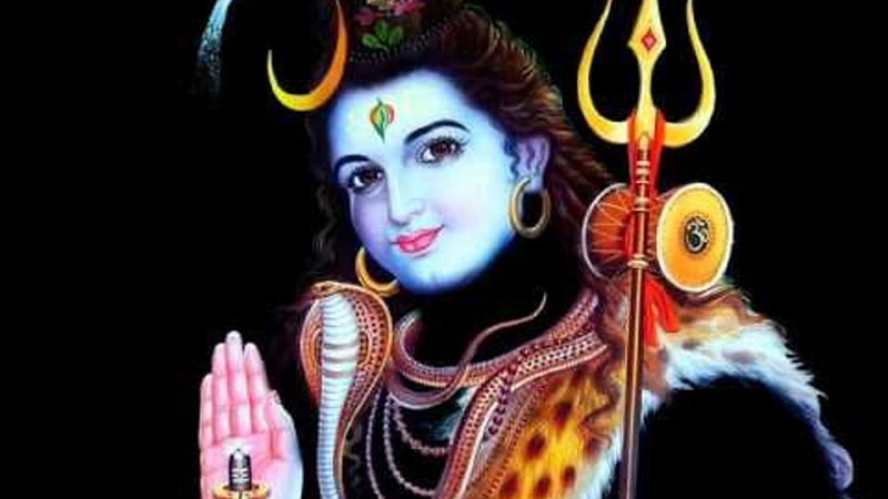 Shiva Blessing In Black Background Bholenath, HD wallpaper | Peakpx