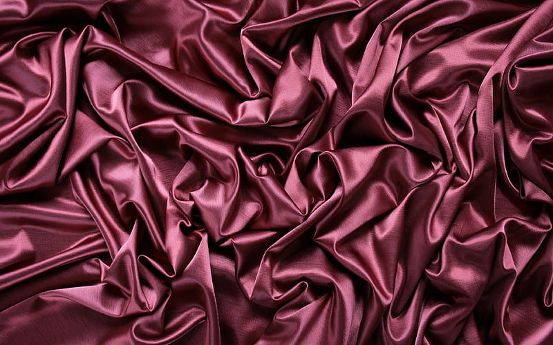 Red Silk, fabric, hq, material, satin, texture, HD phone wallpaper