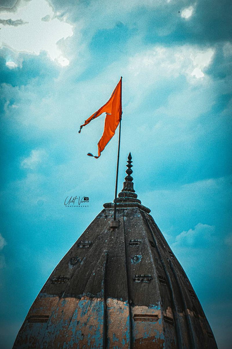 Bhagwa Flag, Saffron Flag, HD phone wallpaper