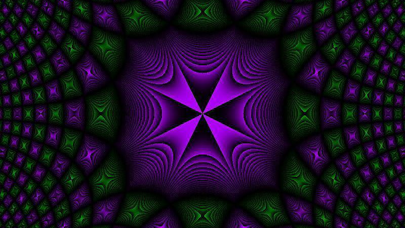 Abstract Green Purple Background Dark Steam Of Psychedelic Art High-Res  Stock Photo - Getty Images