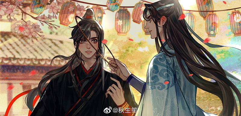 Anime Mo Dao Zu Shi, Wei Ying, Lan Wangji, Lan Zhan, Wei Wuxian, 1200x1920  Phone HD Wallpaper