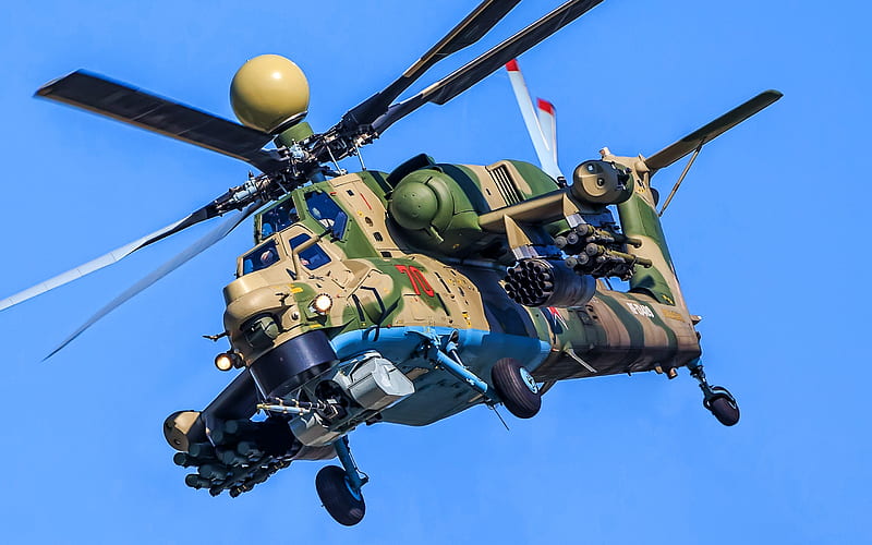 Mi-28, close-up, russian military helicopter, Havoc, Mil Mi-28, Russian Air Force, Mil Helicopters, Russian Army, HD wallpaper
