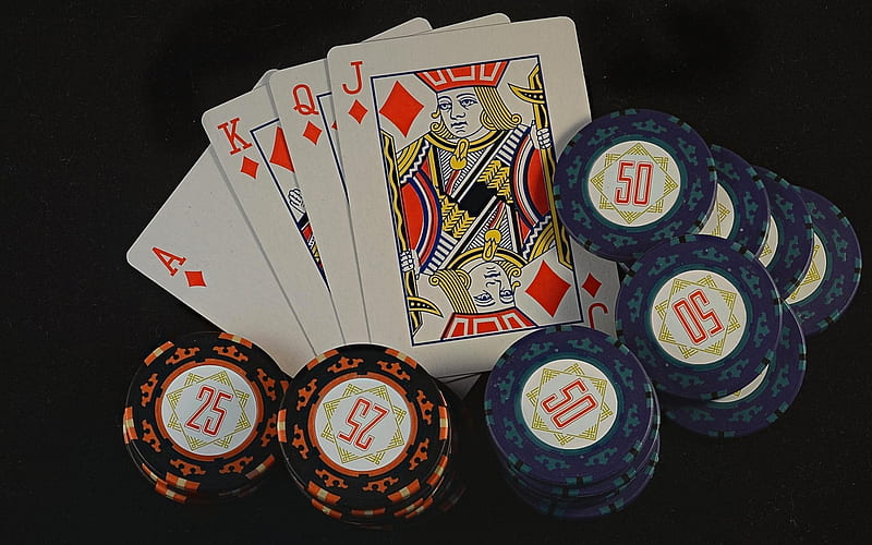 poker, cards, playing cards, poker chips, HD wallpaper