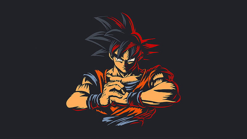 Goku 2020, goku, anime, artwork, artist, HD wallpaper