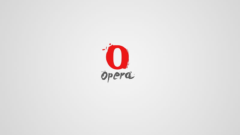 Opera Browser Art, opera, artist, logo, digital-art, art, HD wallpaper