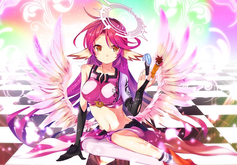 Anime, No Game No Life, Jibril (No Game No Life), HD wallpaper