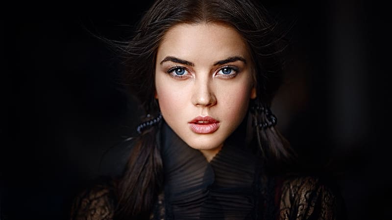 Tatyana Kozelkina, Pretty eyes, Russian woman, Pretty face, Darkness ...