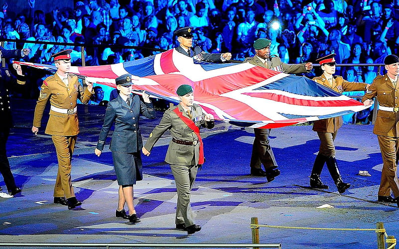 Here To Serve-London 2012 Olympics opening ceremony, HD wallpaper
