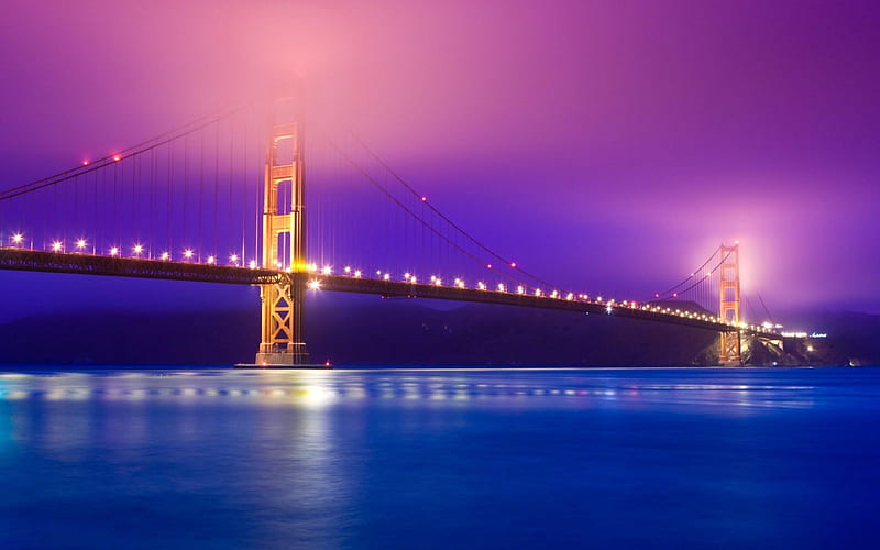 Golden Gate Bridge-City Travel, HD wallpaper