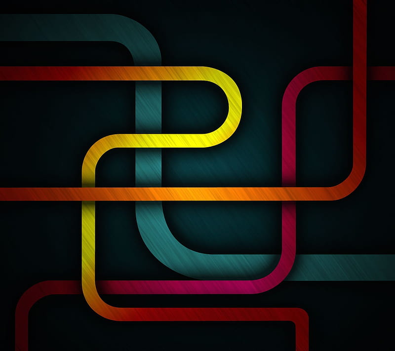 Pipes, abstract, color, desenho, HD wallpaper