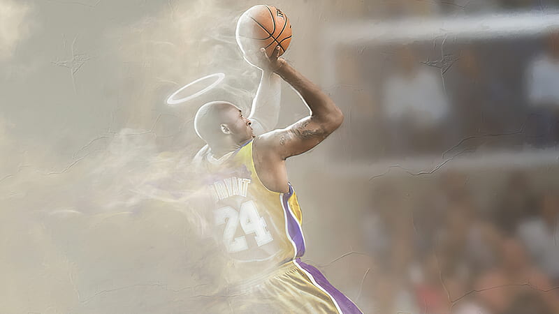Kobe Bryant Fan Art, kobe-bryant, esports, male-celebrities, nba, basketball, artstation, HD wallpaper