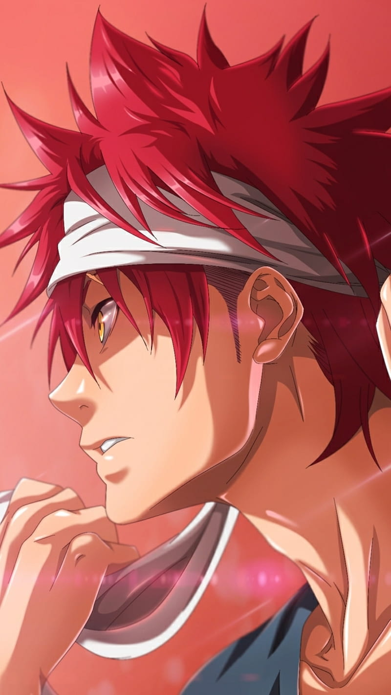 Soma Yukihira, anime, food wars, guys, new anime, HD phone